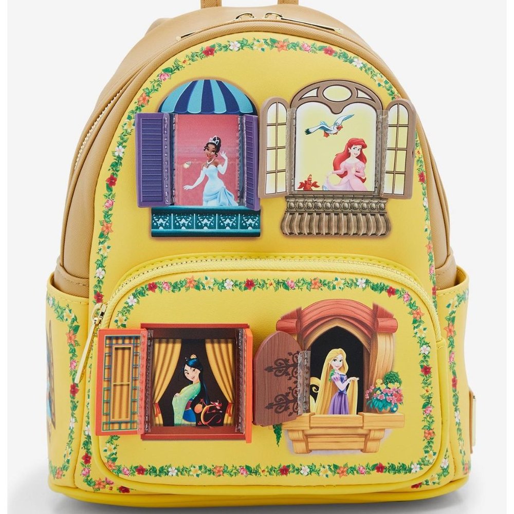 Sold Out Loungefly Disney Princesses Floral Balconies Mini Backpack In Hand
